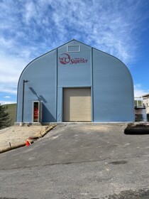 GAC system now enclosed in a shed