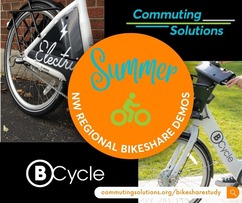 Commuting Solutions bikeshare promo