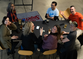 JAMMIN' Trivia participants having fun at trivia night