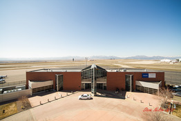 Overhead shot of Rocky Mountain Metropolitan Airport