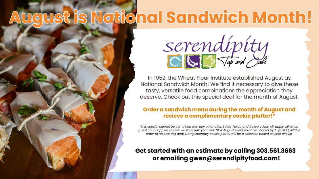 August Sandy Month Serendipity promo