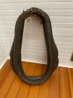 Historic museum's horse collar 
