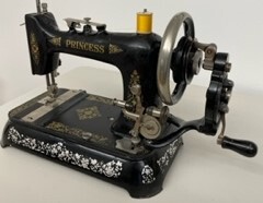 Historic sewing machine.