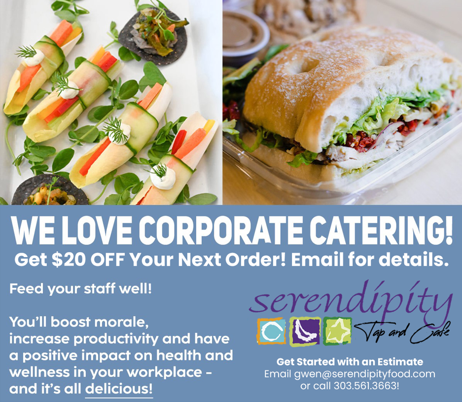 Serendipity Corporate Catering promotion
