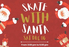 2023 Skate with Santa promotional graphic