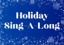 Holiday Sing-A-Long promotional graphic