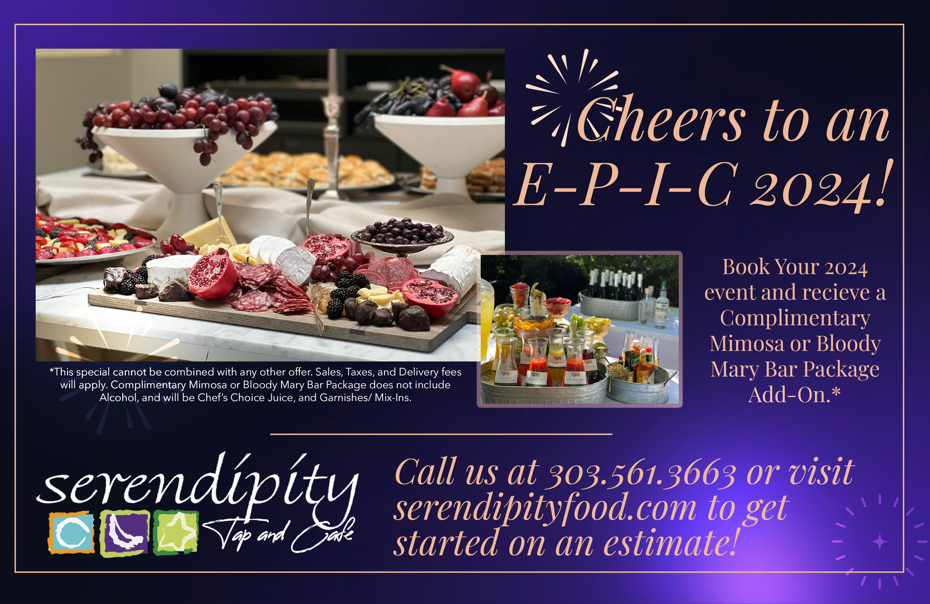 Serendipity Cheers to 2024 promotion