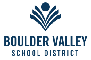 Boulder Valley School District logo.