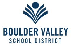 Boulder Valley School District logo.