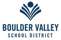 Boulder Valley School District logo.