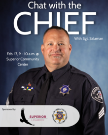 February chat with the chief promotional poster.