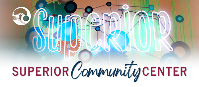 Superior Community Center update banner