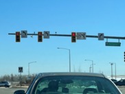 Traffic signal backplates 