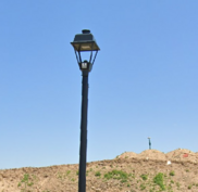 An LED streetlight