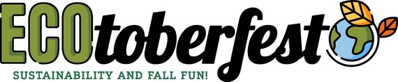 Ecotoberfest logo with text "Sustainability And Fall Fun"