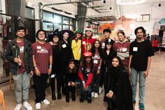 Superior Youth Leadership Council members pose for a group photo at Monster Mash