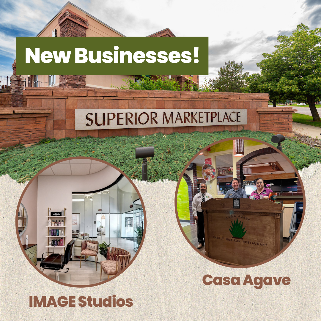 New Businesses Graphic featuring IMAGE Studios and Casa Agave