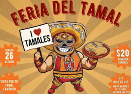Feria del Tamal promotional graphic