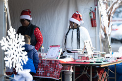 Vendors sell their merchandise at the 2023 Winter Festival