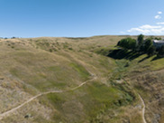 Aerial image of Coyote Ridge Open Space in Superior