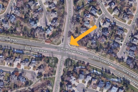 Coal Creek Dr. and Rock Creek Parkway Intersection