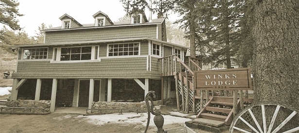 Old Winks lodge soon after it first opened.