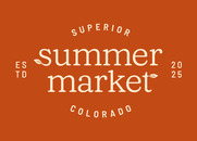 Superior Summer Market Logo on orange background