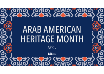 Arab American Heritage Month graphic
