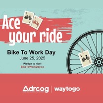 Ace Your Ride Bike to Work Day 2025 graphic