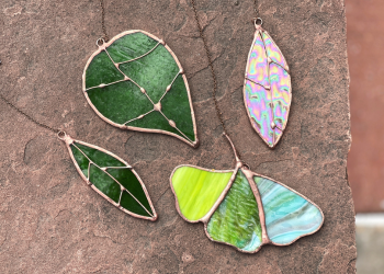 Stained glass suncatcher 