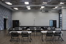 interior of the large events room at the Superior Civic Space