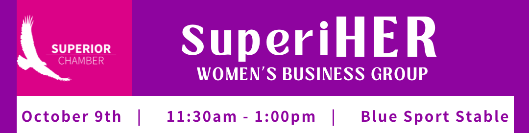 SuperiHER Women's Business Group logo