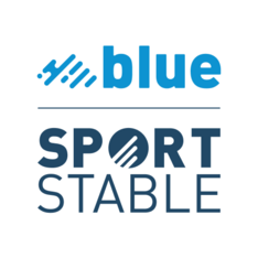 Blue Sport Stable logo.