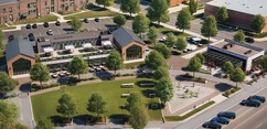Proposed food hall.