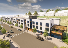 Rending of Kite Route Crossing.