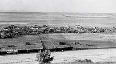 A historical black and white image of Superior in 1904
