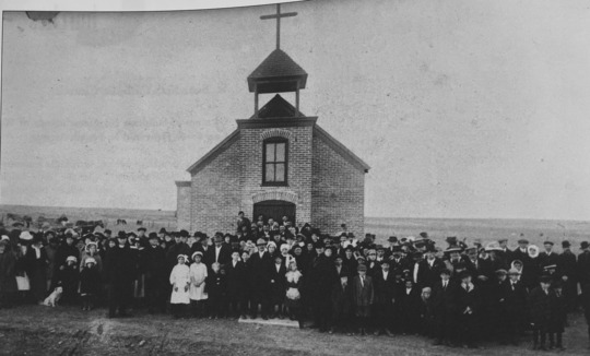 More than 800 people attended the dedication of St. Benedict's in December of 1916.