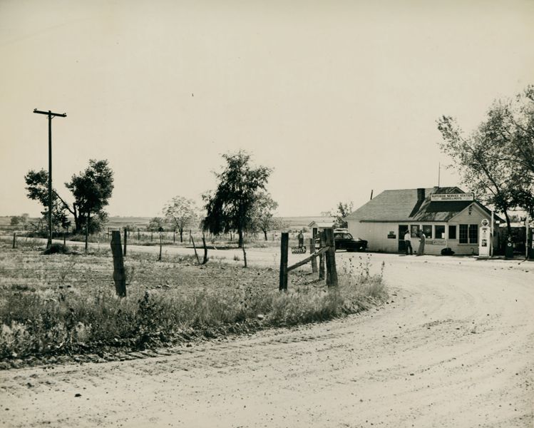 Historic Superior gas station.