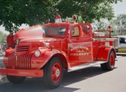 Town of Superior's historic fire truck