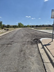 Indiana Street construction in August 2026