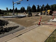 Rock Creek Parkway construction in August 2026