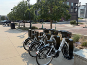 BCycle electric bikes in Downtown Superior