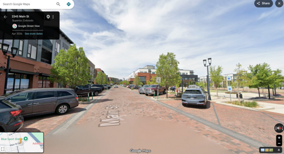 Google Street View.