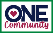 One Community Logo with green outline