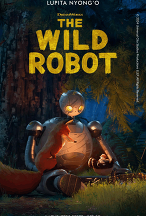 Robot and Fox in Forest - Wild Robot Movie Poster 