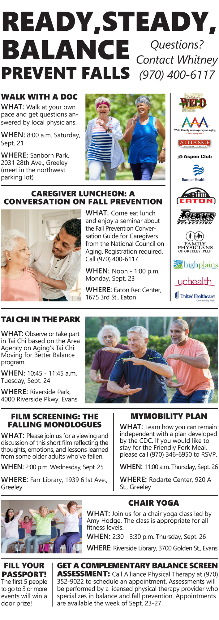 Weld County Area Agency On Aging Fall Newsletter