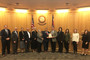 The Board of Commissioners with members of the Department of Human Services and North Range Behavioral Health.