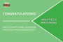 A green graphic congratulating Innotech Machining.