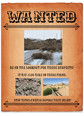 A "Wanted" poster of tumbleweeds