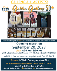 Calling all artists flyer